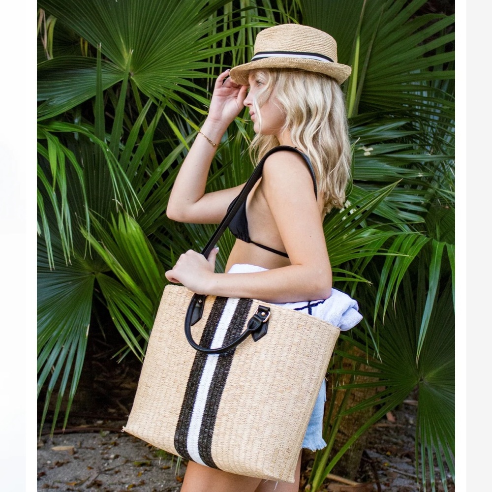 Anya & Niki Straw bag NWT - Picture 1 of 5